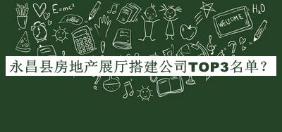 永昌縣房地產展廳搭建公司TOP3名單